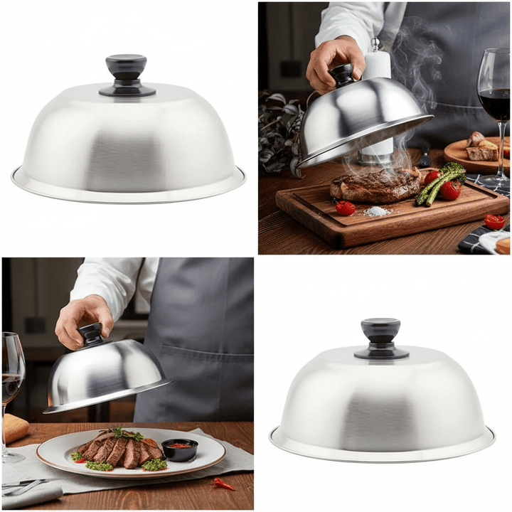 BowLift | PANSHIELD – stainless steel hood for even cooking & melting