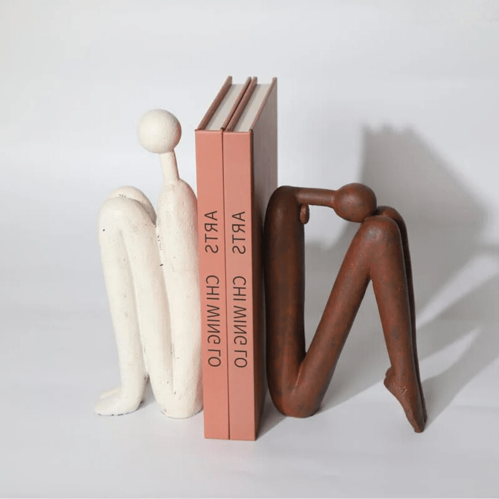 BowLift | Bookend made of resin | Minimalistic
