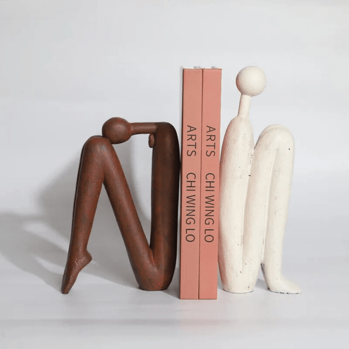 BowLift | Bookend made of resin | Minimalistic