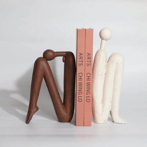 BowLift | Bookend made of resin | Minimalistic