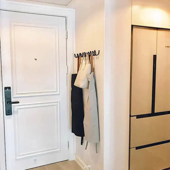 BowLift | LineaForm Elegant Metal Wall Hook – Minimalist Matte Black or White
