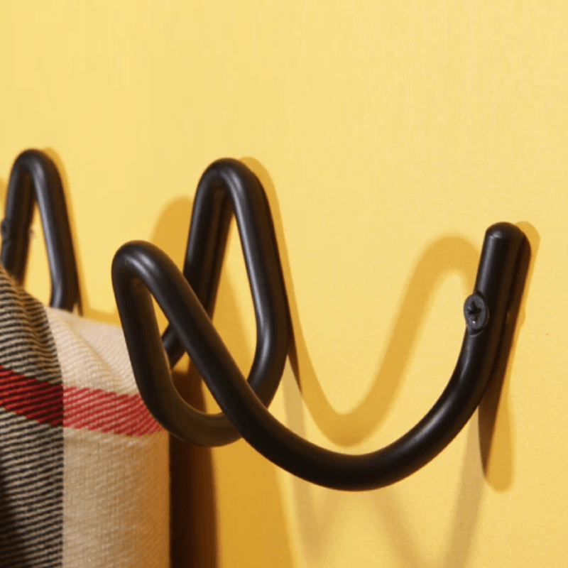 BowLift | LineaForm Elegant Metal Wall Hook – Minimalist Matte Black or White