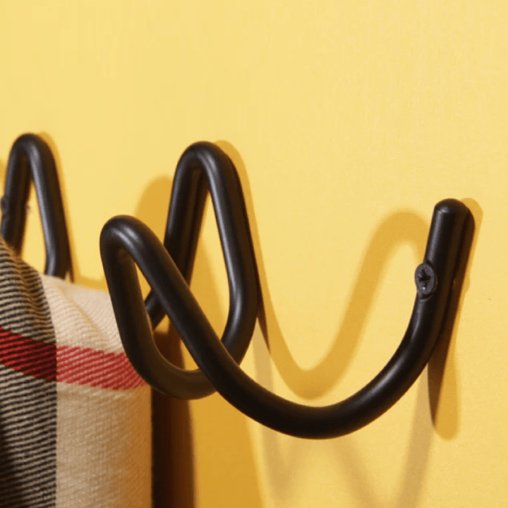 BowLift | LineaForm Elegant Metal Wall Hook – Minimalist Matte Black or White