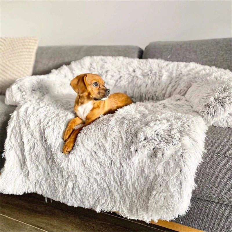 BowLift | PAWCLOUD SOFA – Cozy Pet Bed with Raised Border and Furniture Guard