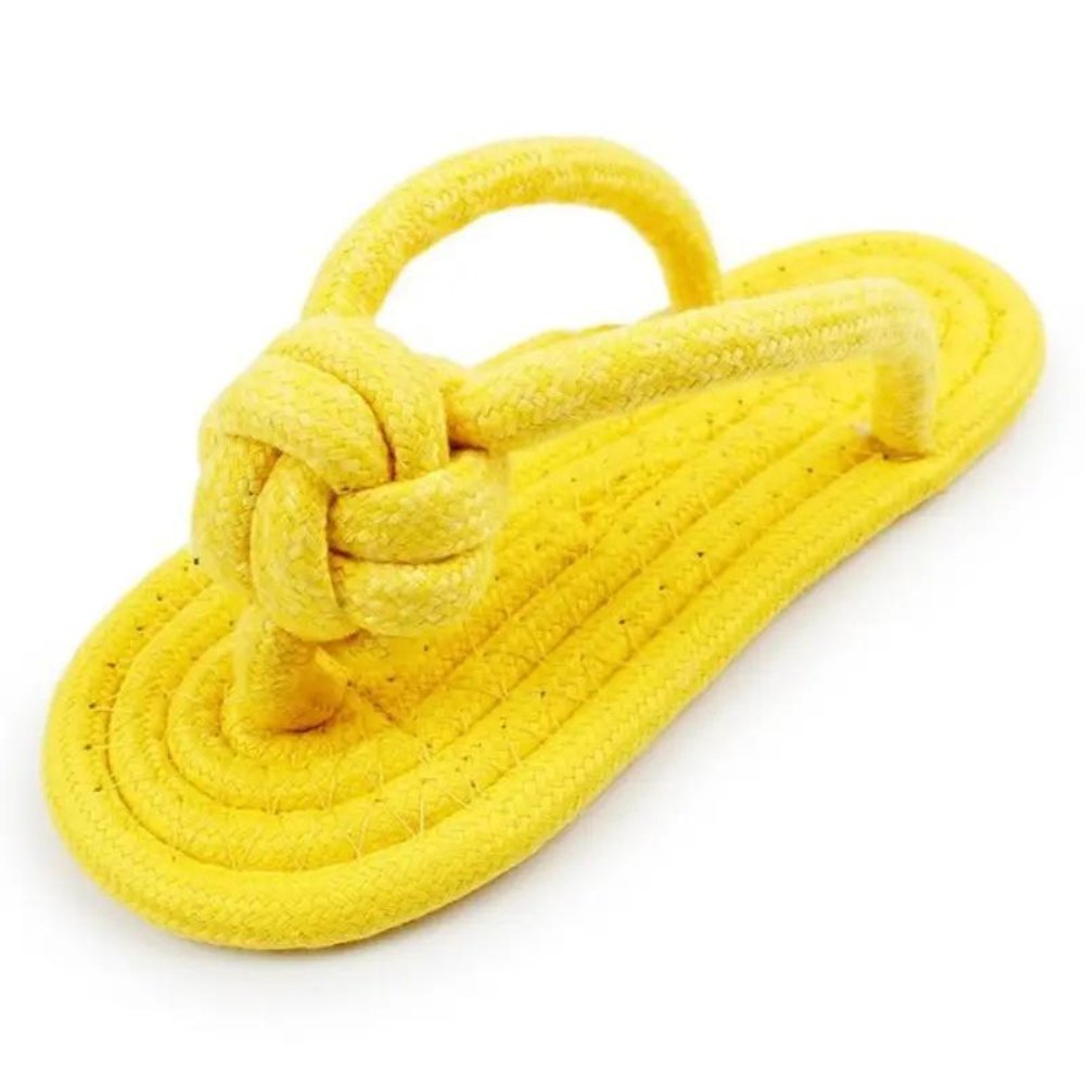 PawCuddle • Slippers Dog Toy - Slippers Dog Toy - BowLift