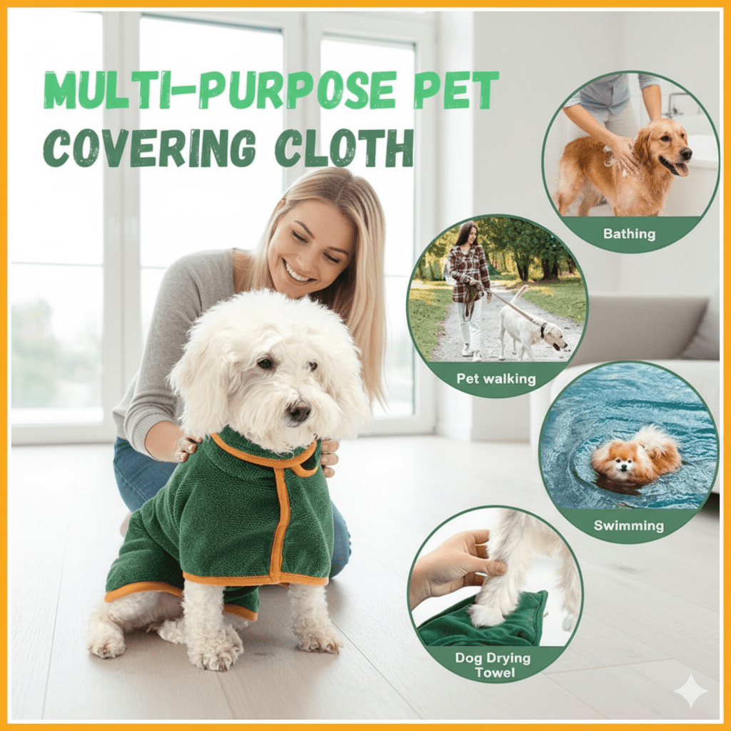 BowLift | PAWFLECT – Super Absorbent Dog Coat for Quick Drying and Comfort