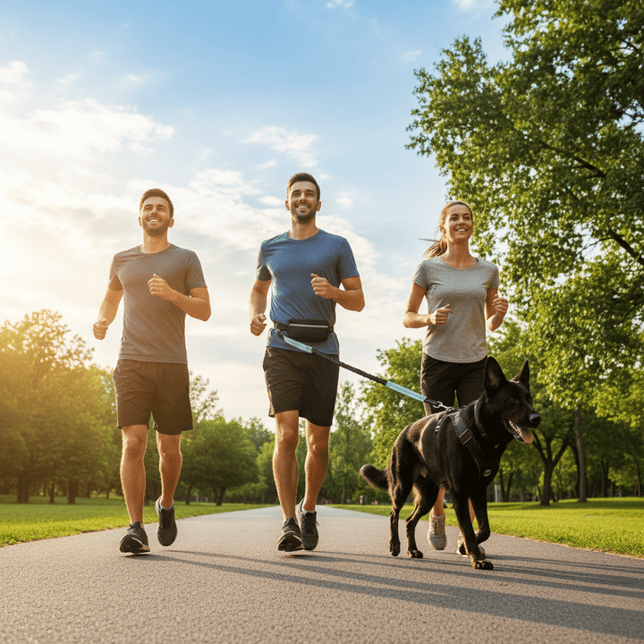 BowLift | PAWRUNNER Freedom Leash – Hands-Free Dog Leash with Padded Handles