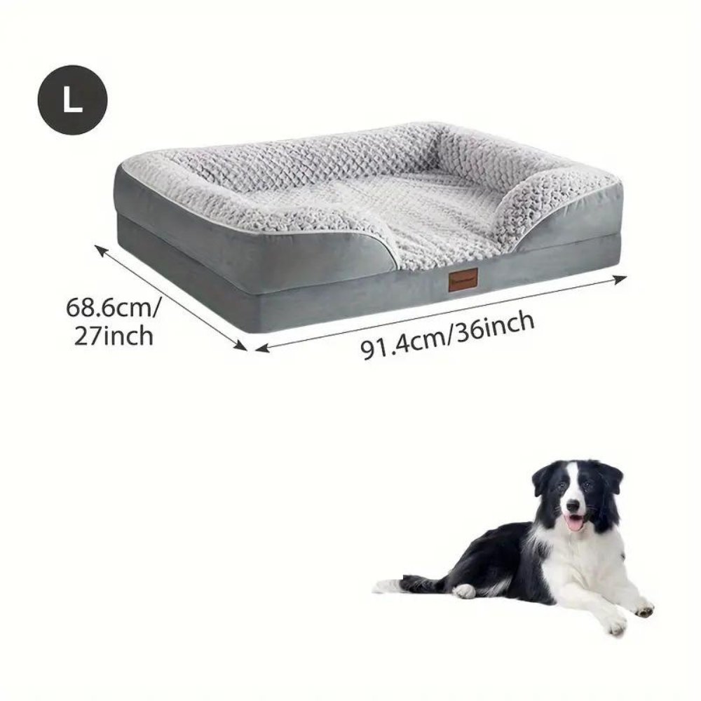 PawsEase • Orthopedic Dog Bed - Dog Bed - BowLift