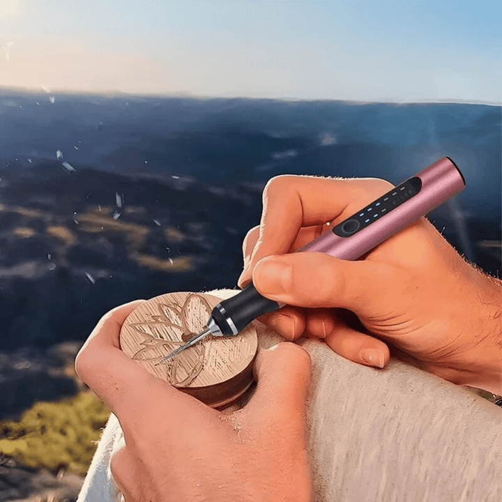 Cordless Engraving Pen works seamlessly on 50+ different surfaces Bowlift