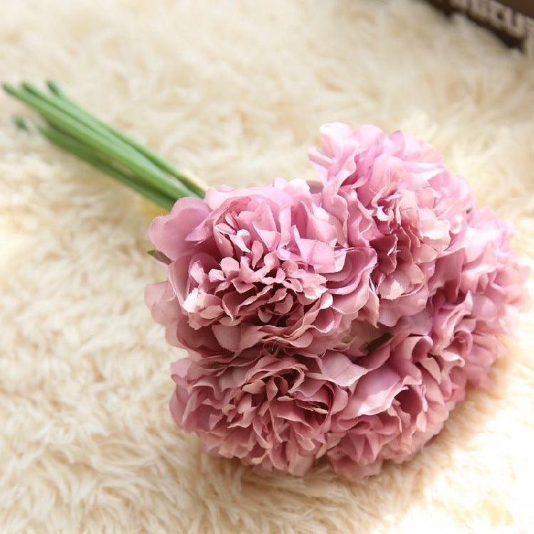 BowLift | Elegant Peony Silk Flower Bundle - Set of 5 Heads