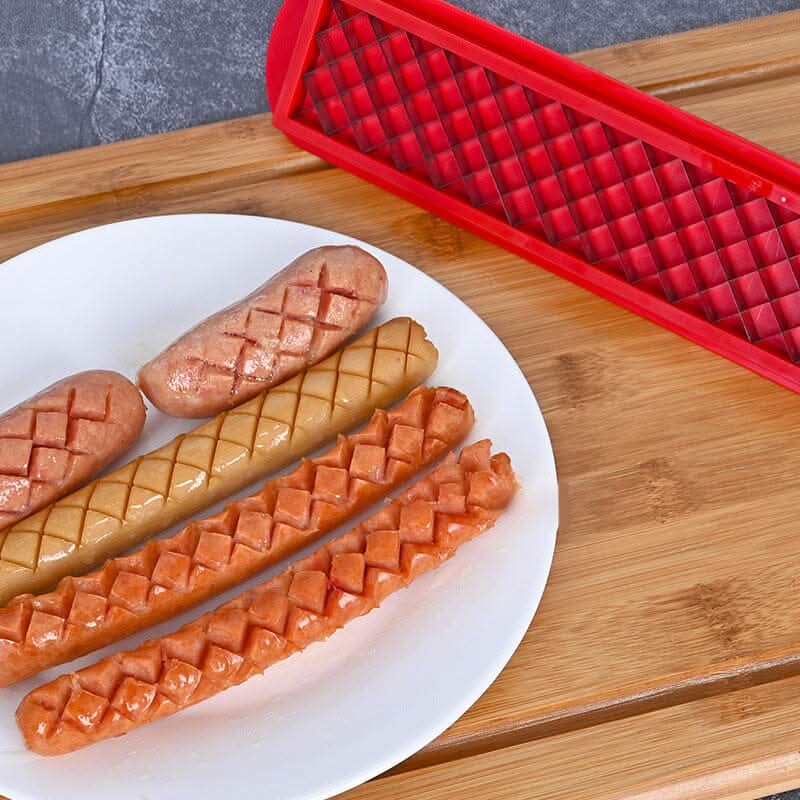 BowLift | Hot Dog Slicer – Criss-Cross Slots for Even Cooking
