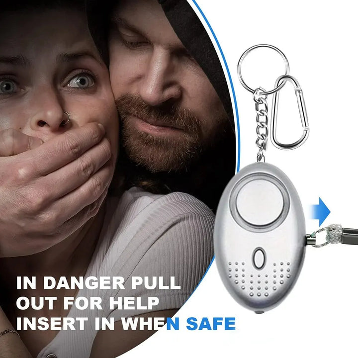 BowLift | Personal Safety Alarm with LED Light (130 dB) - SafeSound