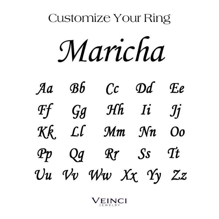 BowLift | Personalized Double Name Infinity Ring