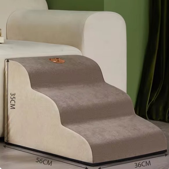 PetComfort• Memory Foam Dog Stairs - Dog Stairs - BowLift