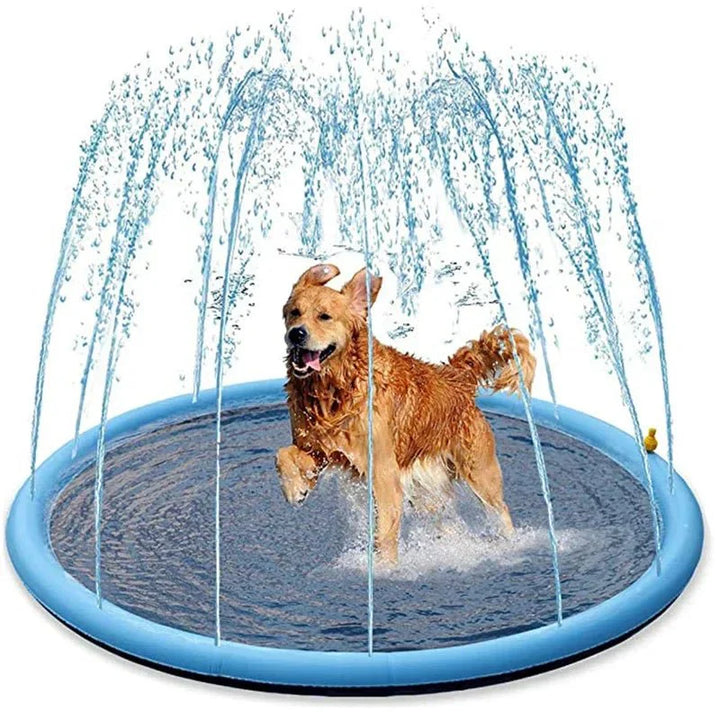 BowLift | SPLASHZONE – Interactive Water Pad for Dogs with Sprinkler Cooling Fun