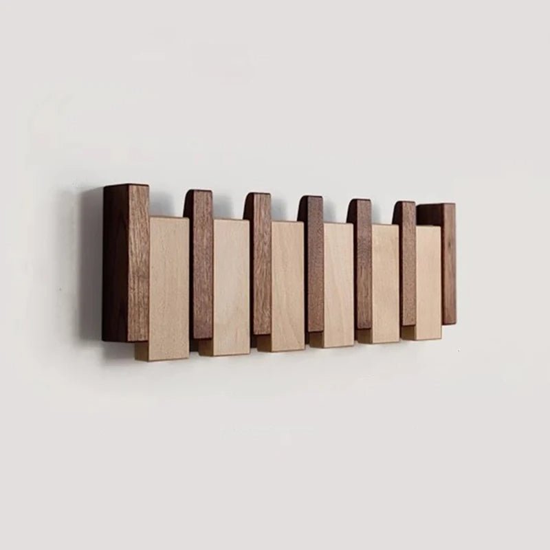 BowLift | WOODSONATA – Handmade Wooden Wall Coat Rack in Piano Style