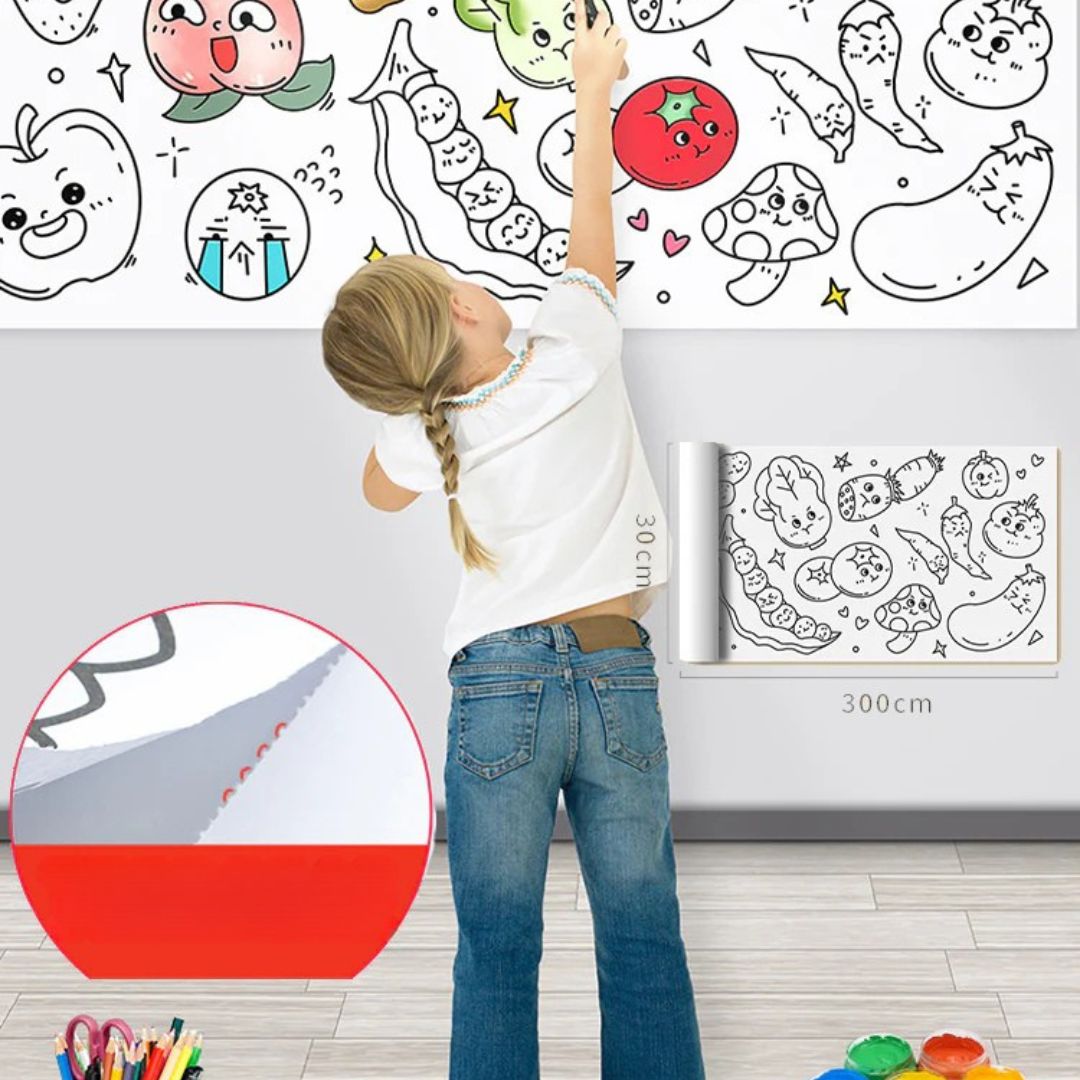 BowLift | Let Your Children's Imagination Soar! - XXL Drawing Paper