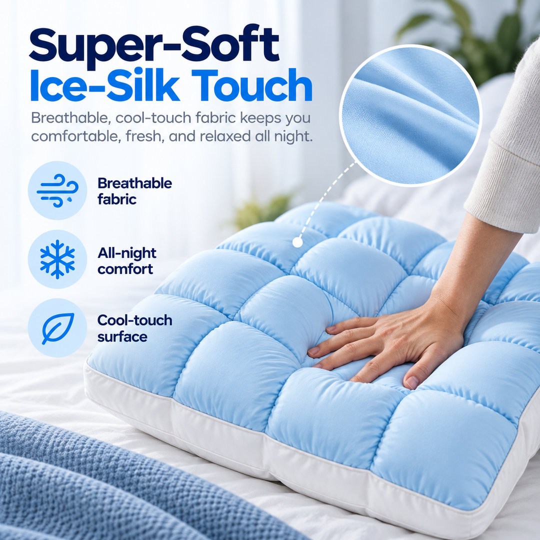 BowLift | CloudCool Pillow – Cooling & Extra Fluffy