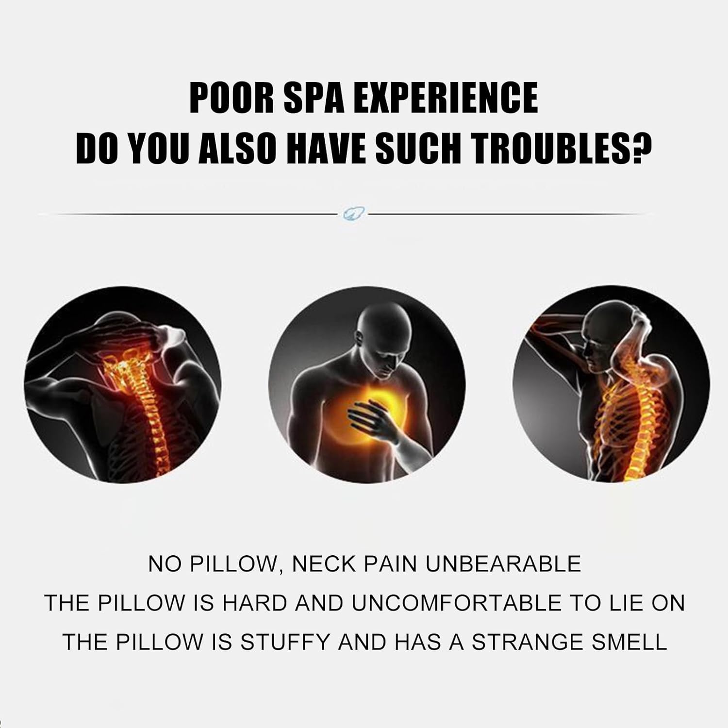 BowLift | Ergonomic Massage Table Headrest Pillow