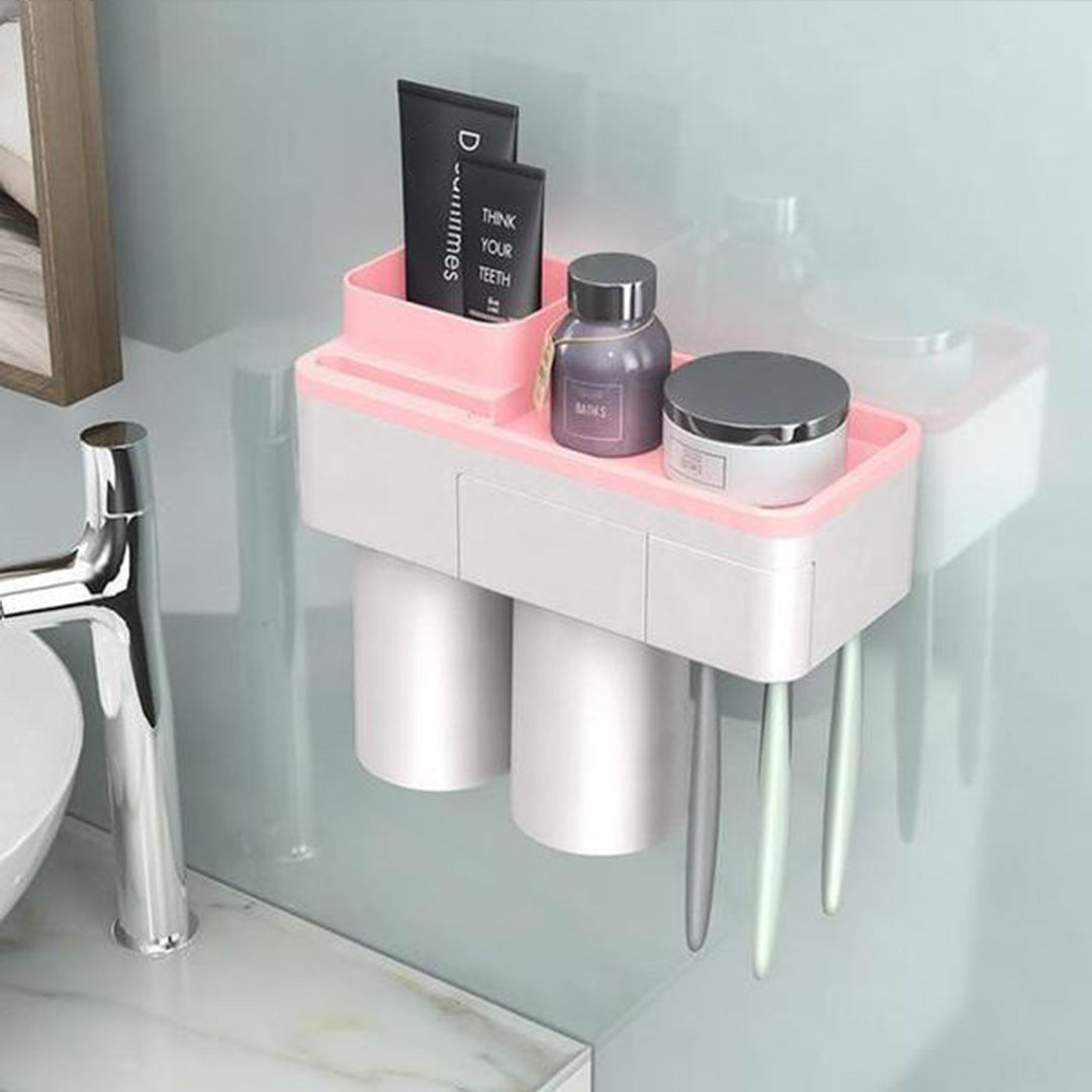 BowLift | Drill-free Toiletry Storage Set