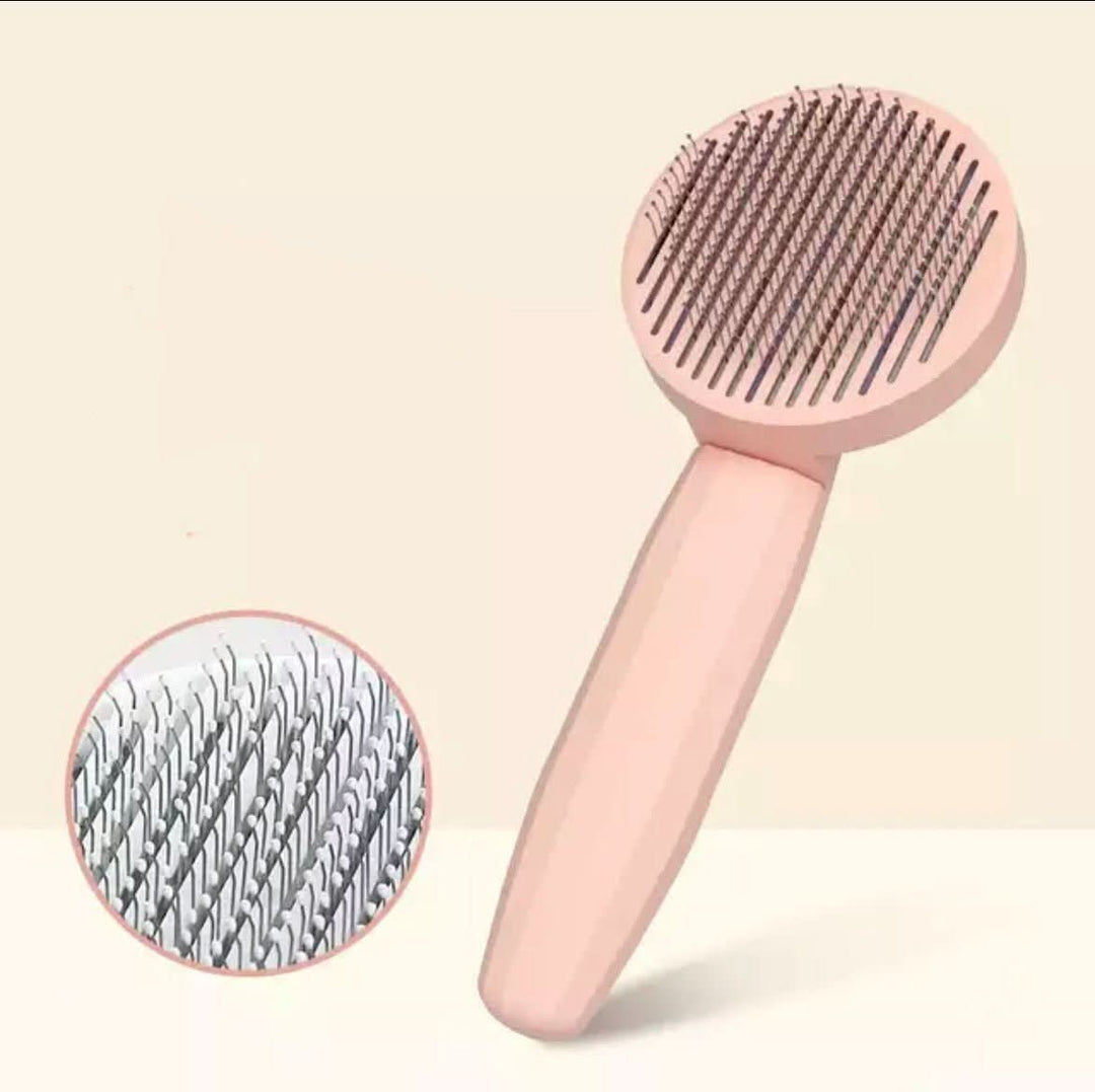 BowLift | SELFCLEAN BRUSH – Self-cleaning cat brush for less hair loss & clean coat