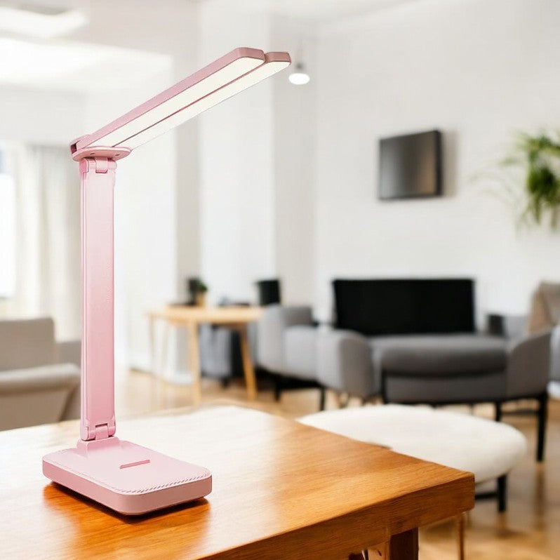 BowLift | LED Table Lamp | Reading Light | USB Rechargeable. Dimmable & Touch-Controlled for Reading