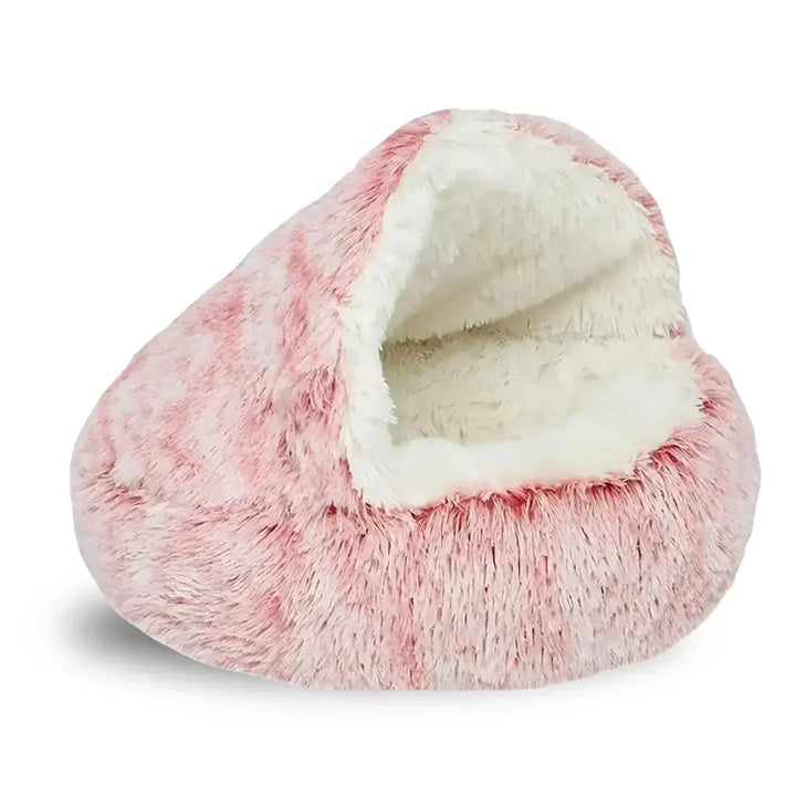 BowLift | Cat Cave Bed Plush Orthopedic Nest