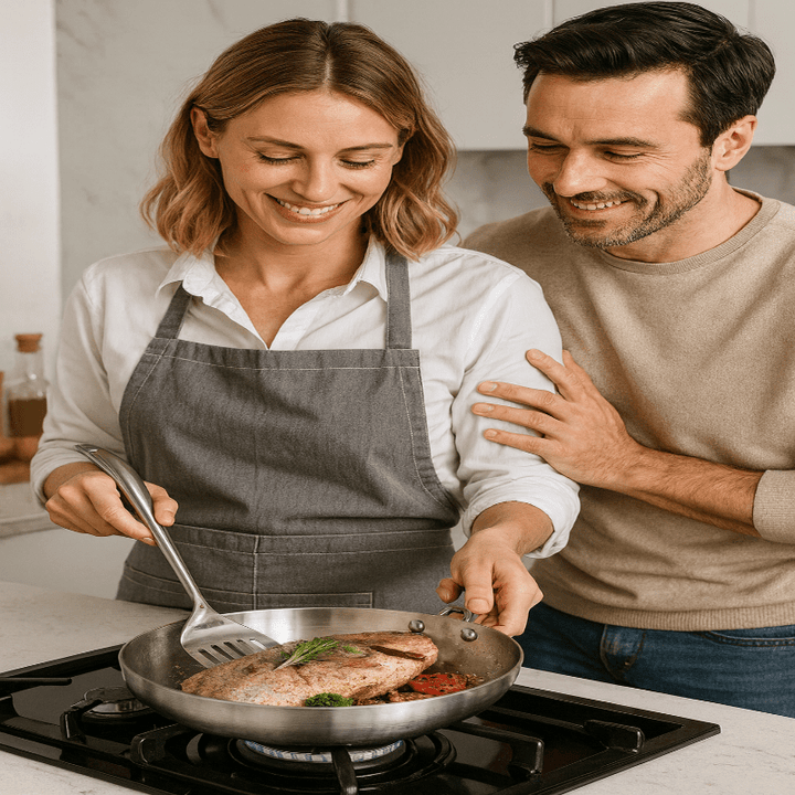 BowLift | PinnaclePan – Uncoated Surface for Preserving Natural Flavors