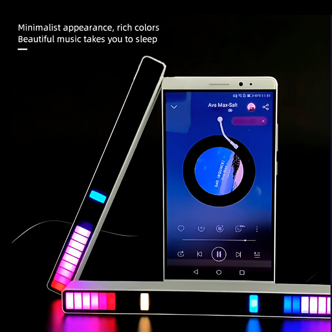 BowLift | Sound Activated Light Bars LED - Enhance Ambient Room Lighting with Sound Sensitivity