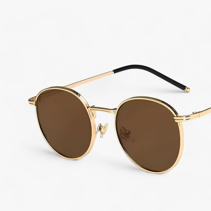 Unisex Designer Sunglasses with Round Lenses - Nova | Bowlift