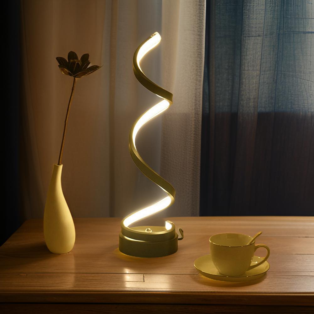 BowLift | Modern LED table lamp with touch control and warm light