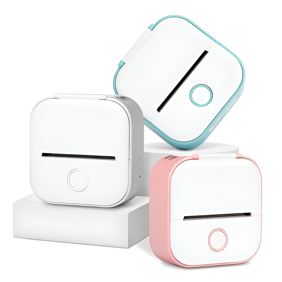 BowLift | Compact Mini Printer - Portable Sticker Maker for Photos and Notes