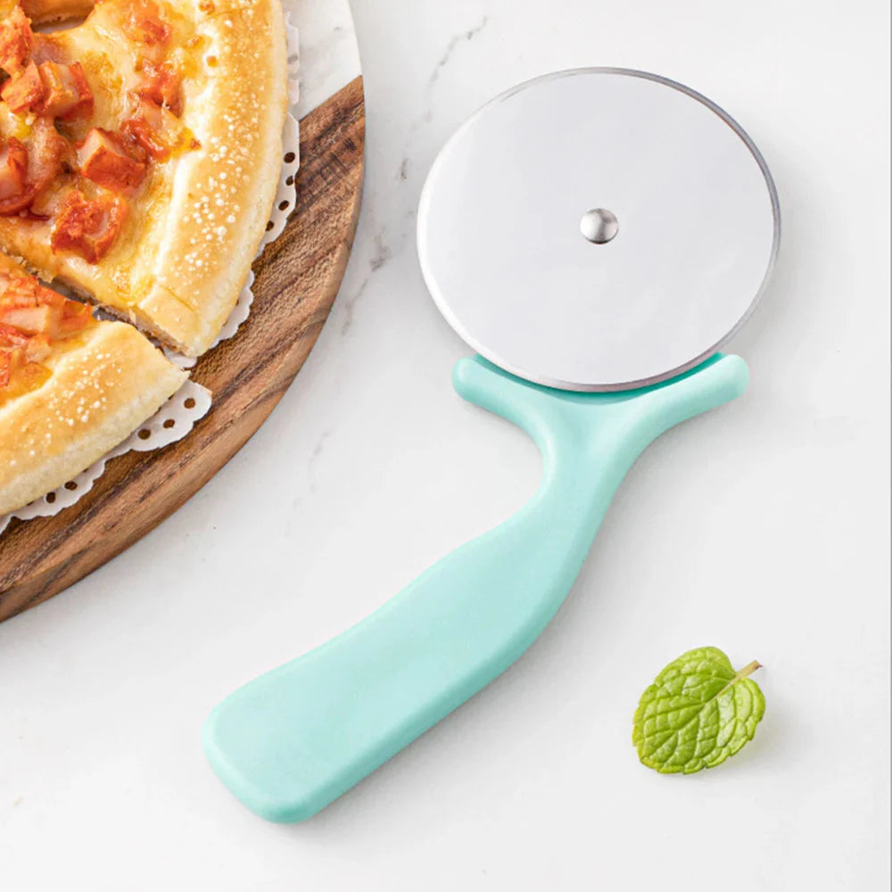 Pizza Cutter Circular Stainless Steel Pizza Wheel Cutter Cake Maker | Bowlift