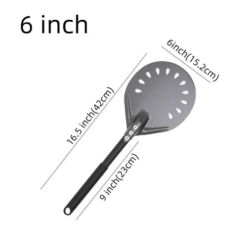 Pizza Shovel Turning Paddle Round Pizza Tool Wooden Handle Nonstick | Bowlift