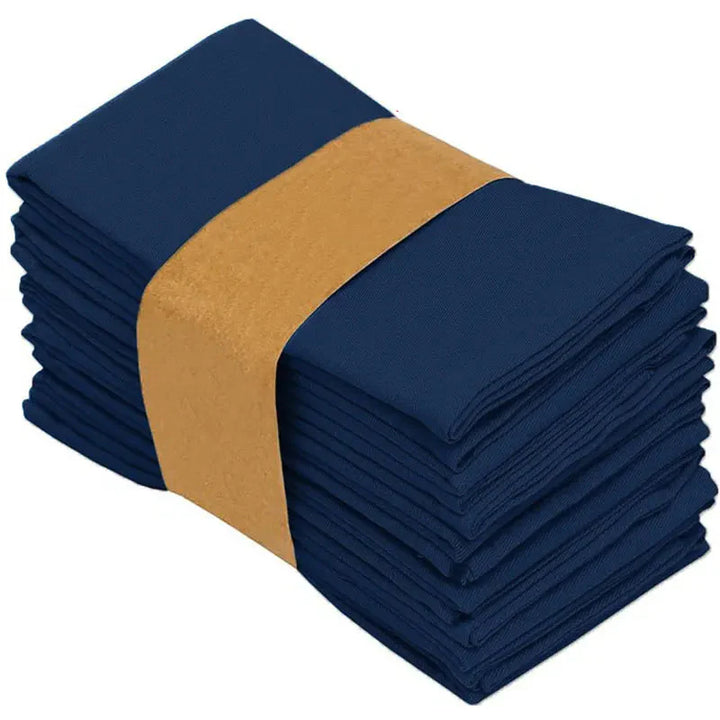 Plain Color Polyester Table Napkins Thickened Reusable Placemats | Bowlift