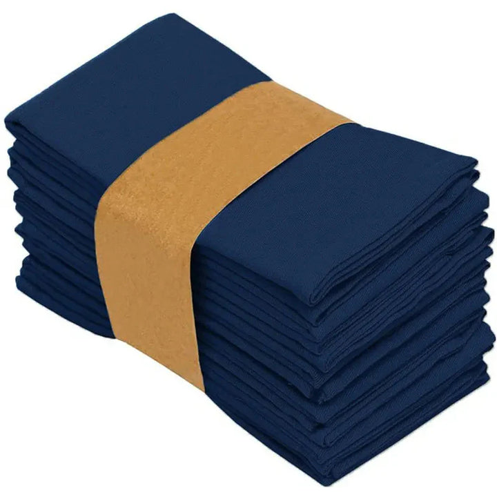 Plain Color Polyester Table Napkins Thickened Reusable Placemats | Bowlift