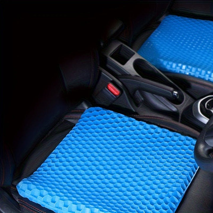 Car Seat Cushion Summer Gel Honeycomb Chair Cushion Cool Cushion Single Ventilated Seat Cushion Breathable Truck Cool Silicone Butt Cushion | Bowlift