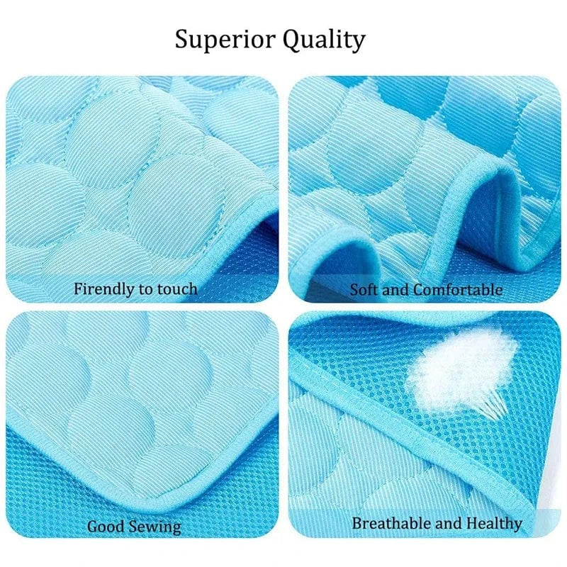 Guinea Pig Cage Liners Summer Small Animal Cooling Mat Breathable Hamster Pee Pad for Rabbit Cage Chinchilla Hedgehogs Pet Item | Bowlift