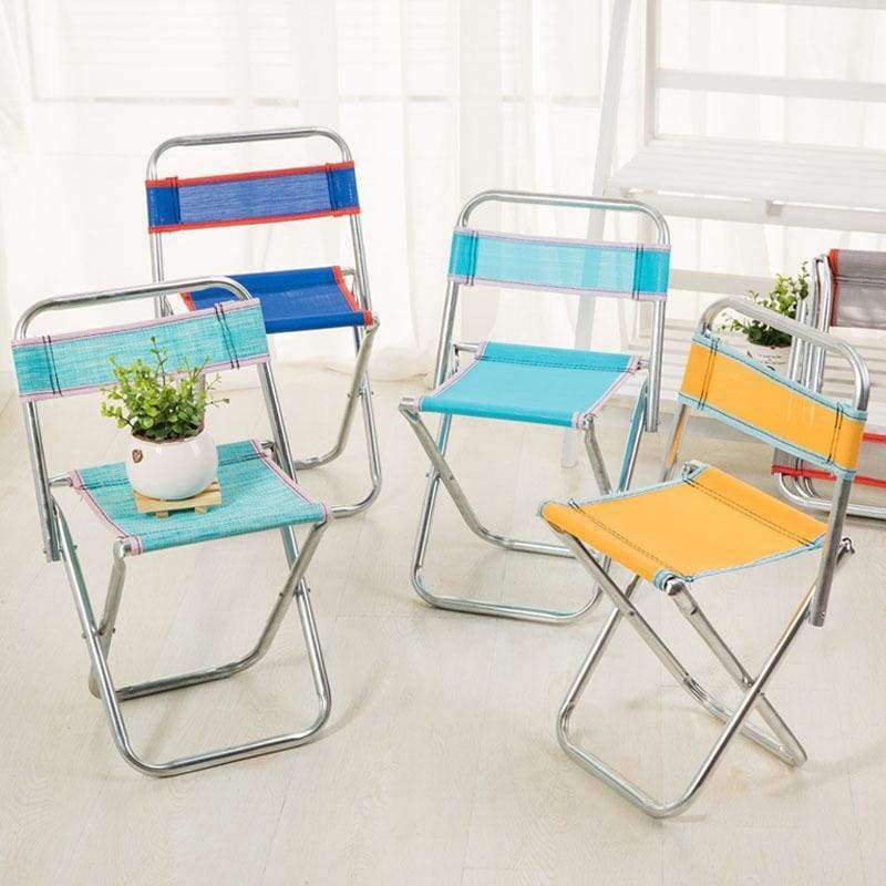 BowLift | Outdoor Chairs Children Adults Garden Furniture Beach Chair Ultralight Seat Fishing Stool Made of Stainless Steel Portable Picnic Chair