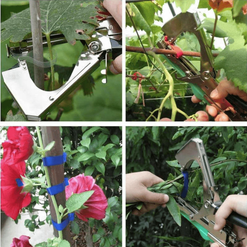 BowLift | Plant Support Tool Set – Easy Plant Tying System for Climbing Plants, Flowers & Vegetables