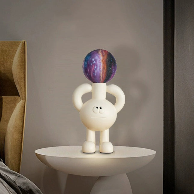 BowLift | Playful Table Lamp with Glass Sphere - Glombra