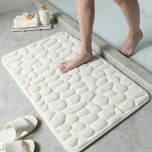 BowLift | Plush Quick Dry Non Slip Bath Mat