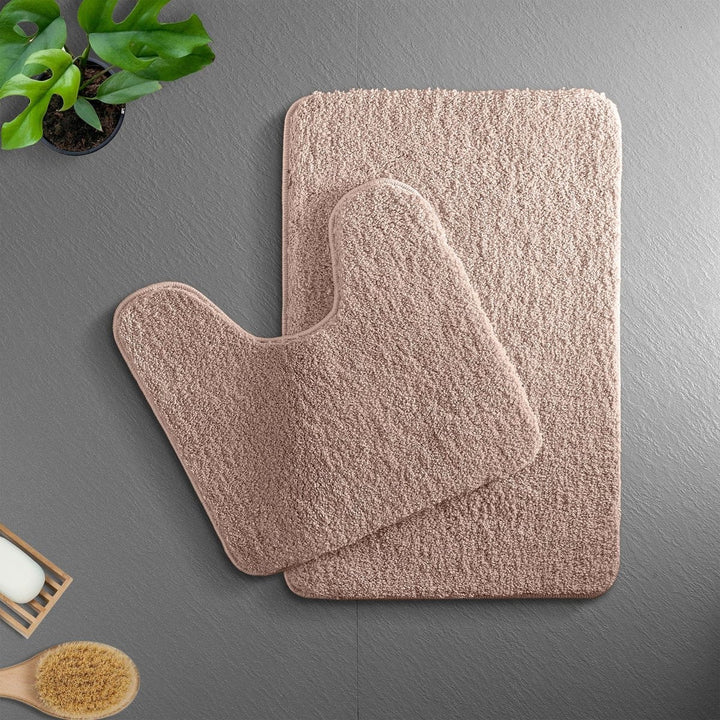 BowLift | VeluSoft Plush Microfiber Bath Mat | Quick-Absorbing, Non-Slip Bathroom Rug for Comfort and Safety