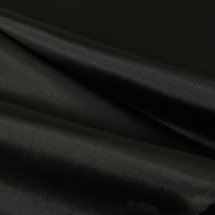 BowLift | Waterproof black polyester shower curtain with various size options