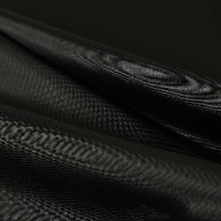 BowLift | Waterproof black polyester shower curtain with various size options