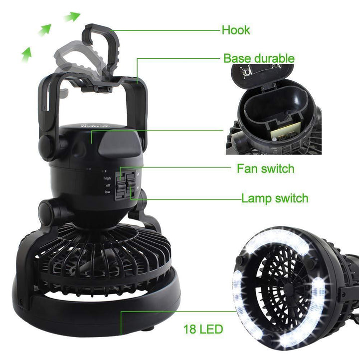 BowLift | Camping Fan Light