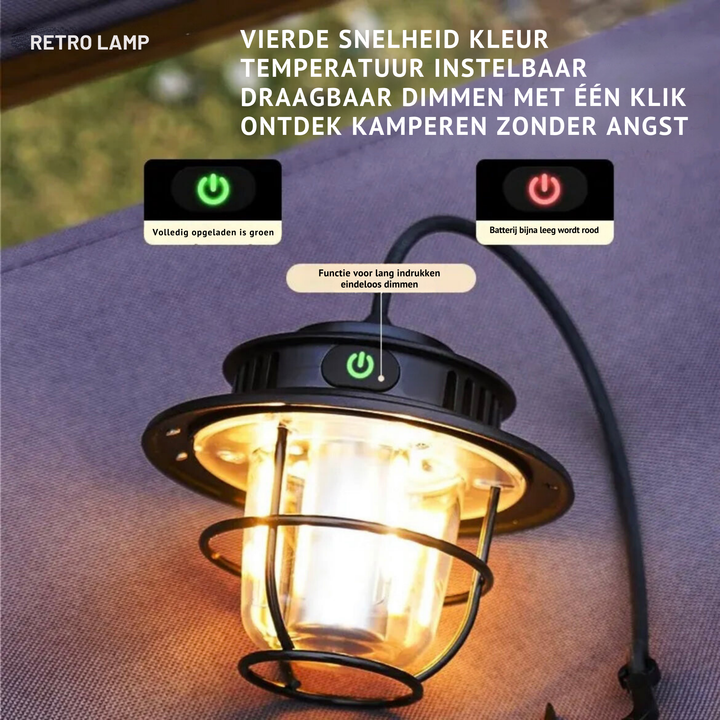 BowLift | Portable LED Camping Lamp - VintaGlow
