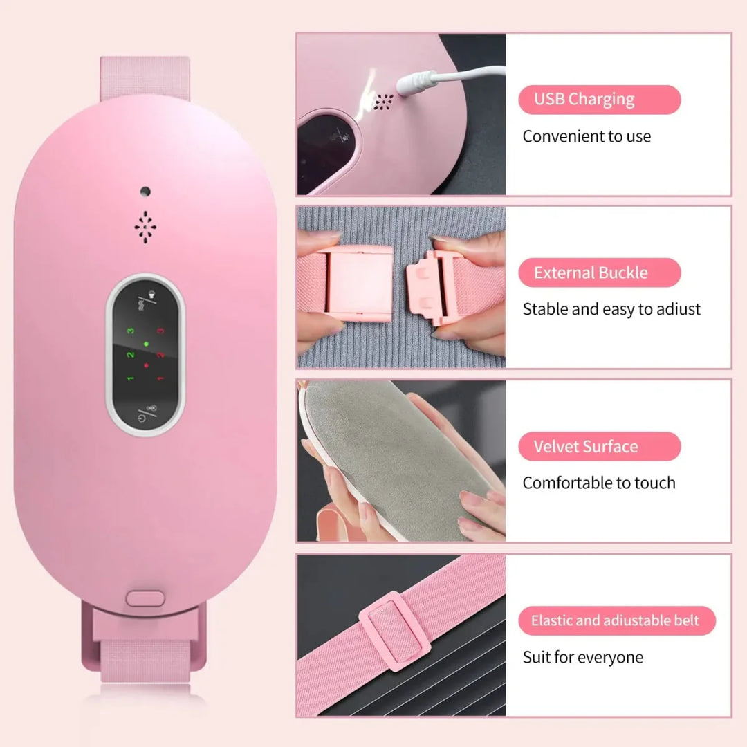 BowLift | Portable Massage & Heating Pillow – Pain Relief for Cramps and Relaxation
