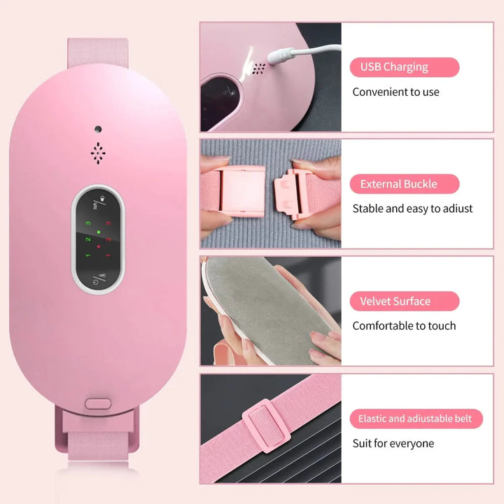 BowLift | Portable Massage & Heating Pillow – Pain Relief for Cramps and Relaxation