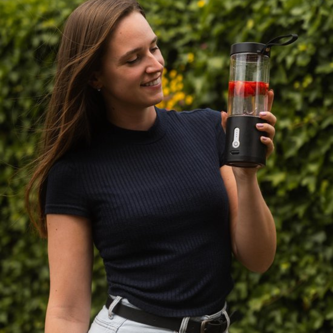 BowLift | Portable Smoothie Maker with 6 Powerful Blades - BlendEase Pro